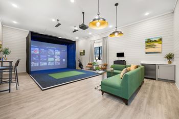 Golf and sports simulator